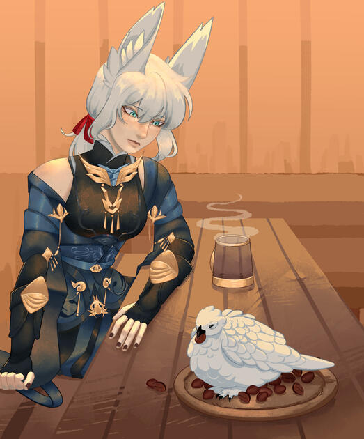 Half-body commission